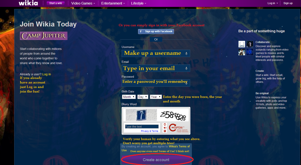 Join Wikia Today