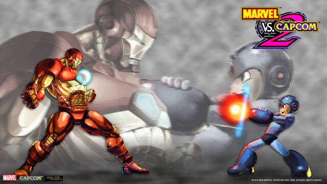 File:Marvel Vs Capcom 2 wallpaper - Iron Man & Mega Man.jpg
