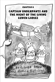 Captain Underpants and the Night of the Living Lunch Ladies Comic