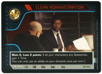 Cleanadministation D0 Foil