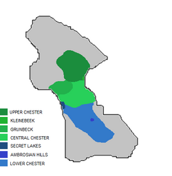 Chester Valley regions