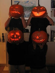 Pumpkin heads