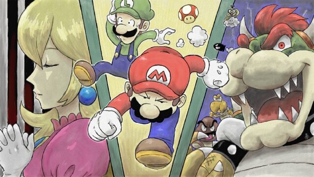File:Mario and luigi,Peach,Bowser.jpg