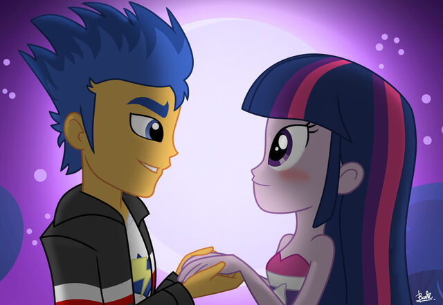Archivo:Equestria girls flash sentry x twilight by bentomilk-d6881mh.jpg