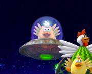 Chick Flying Saucer