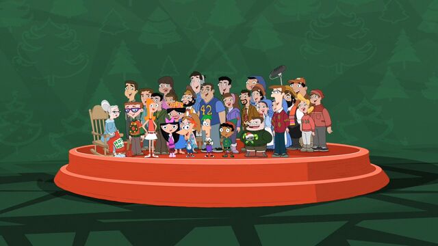 File:PnF Cast Singing WeWishYouAMerryChristmas.jpg