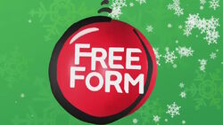 Freeform Christmas logo