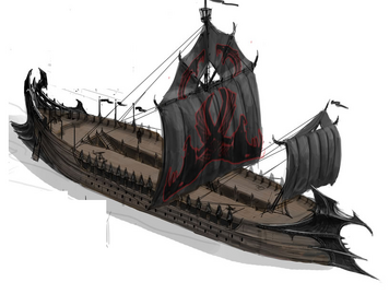 Treshian-warship