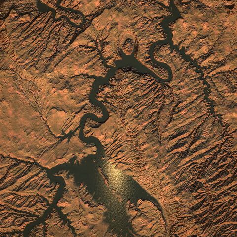 File:Overhead - Lake Powell.jpg