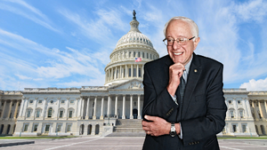 DY BernieSanders LeaderHead