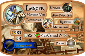 Lancer Info Card (Civ5)