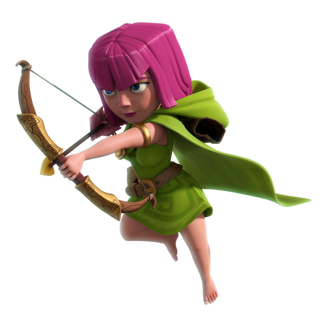 Image - Archer Render3.png | Clash of Clans Wiki | FANDOM ...