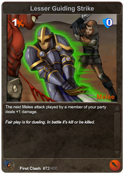 72 Lesser Guiding Strike