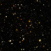 Hubble Ultra Deep Field Black point edit