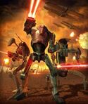 The battle droids