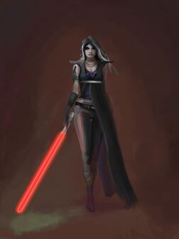 Nala as Vader's Apprentice