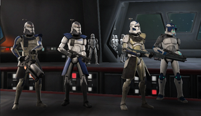 Dartstaff Squad members.
