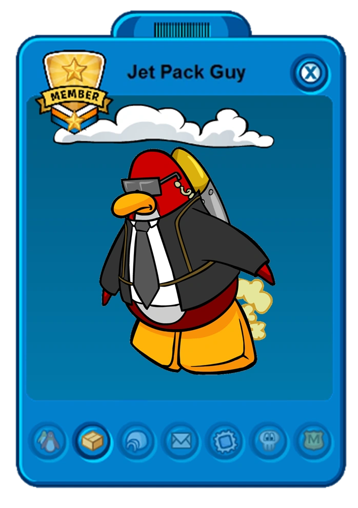 Image Jet Pack Guy Mascot.png Club Penguin Rewritten Wiki FANDOM