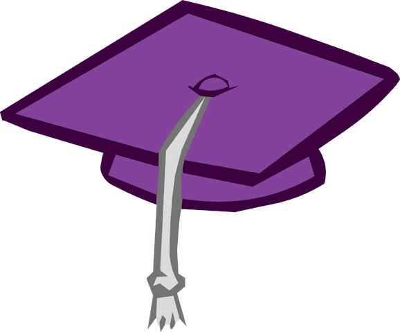 File:Purple Graduation Cap.png