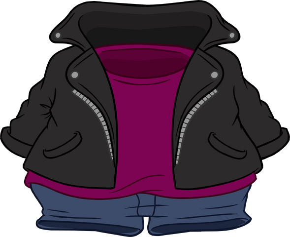File:Black Leather Jacket icon.png