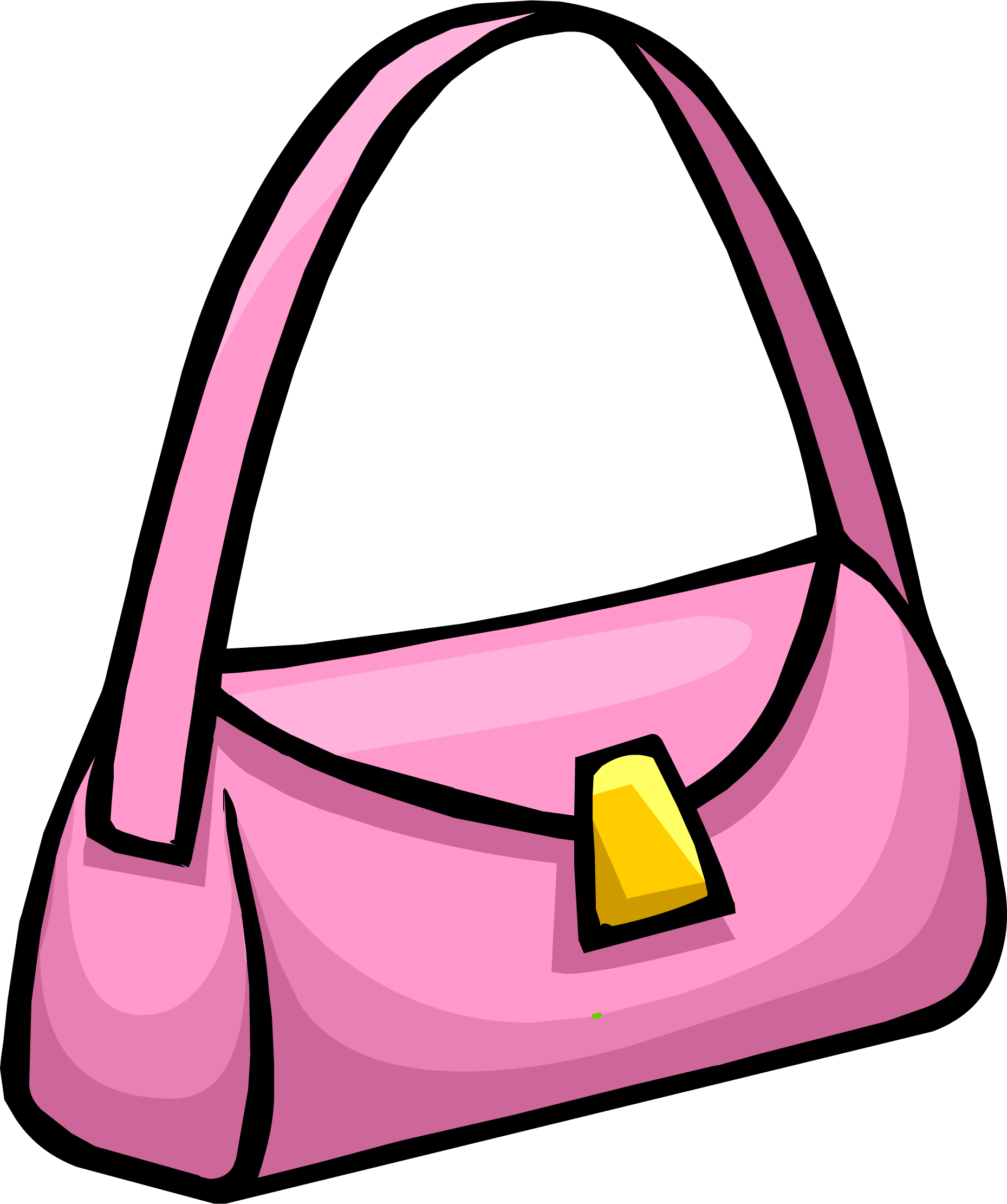 drawing easy hut Wiki   FANDOM Club  Pink    Purse.png Penguin Image