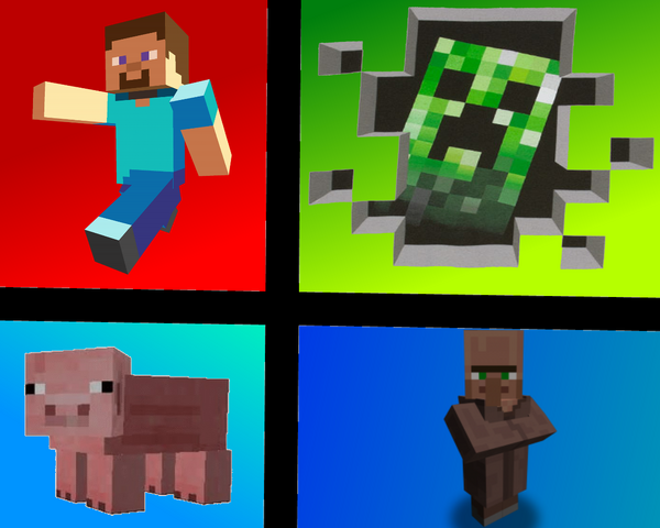 File:Minecraft Collage.png