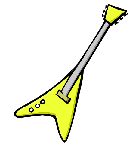 File:Yellow electric guitar.png