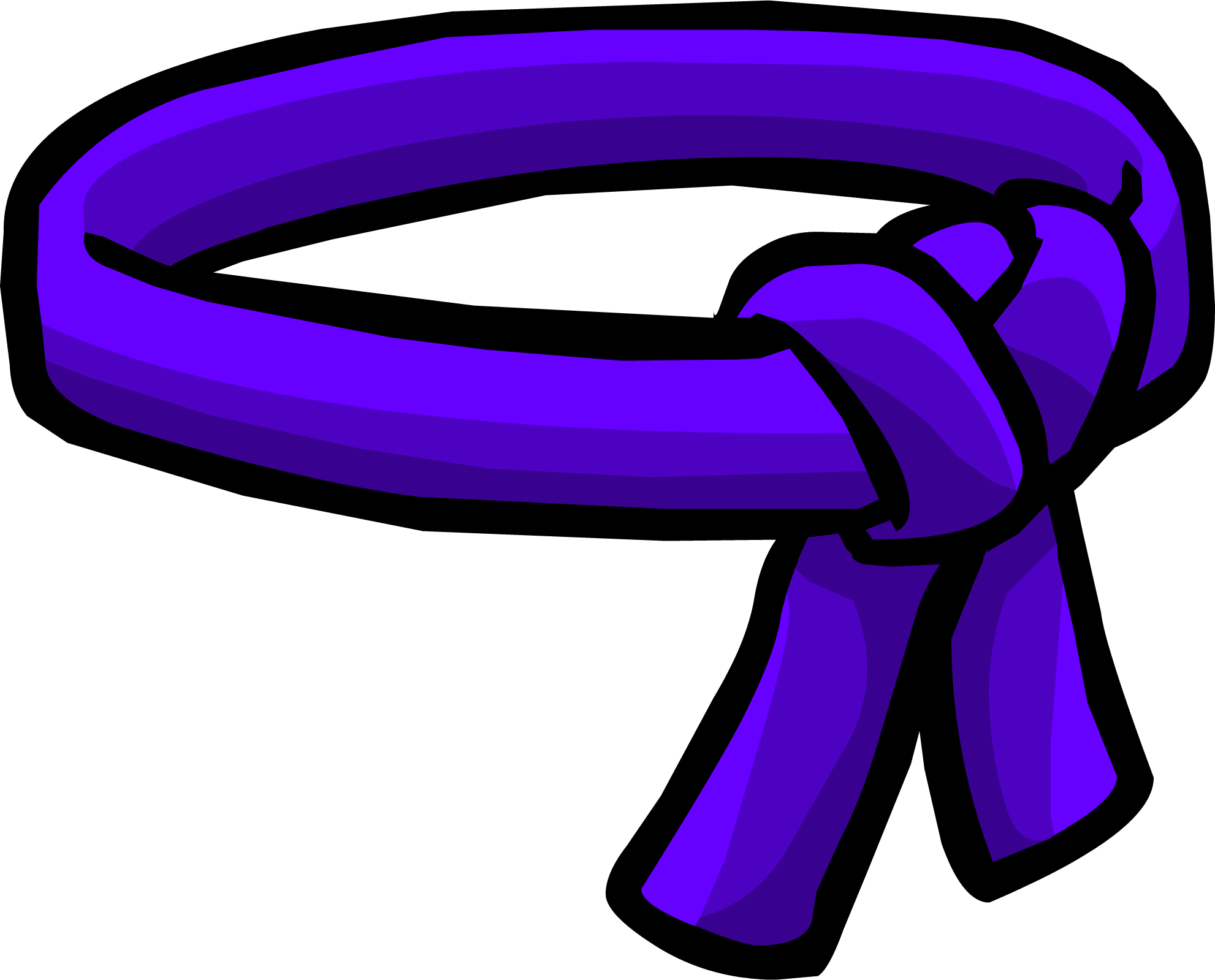 Purple Ninja Belt | Club Penguin Wiki | FANDOM powered by Wikia