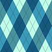 Fabric Argyle Blue icon