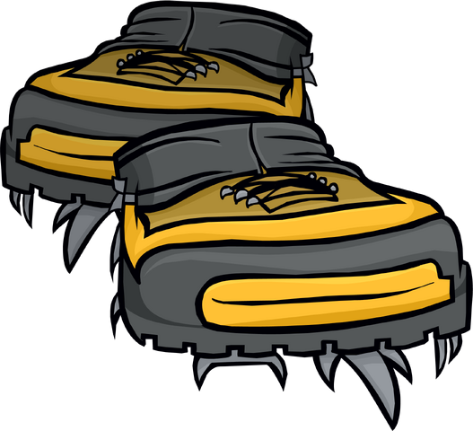 File:Yellow Hiking Shoes.png