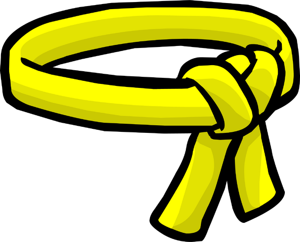 File:Yellow Ninja Belt icon.png