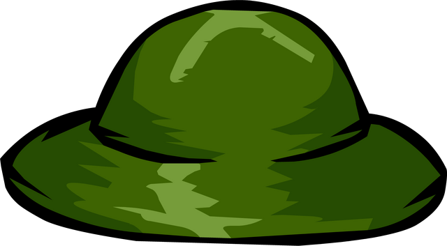 File:Green Safari Hat clothing icon ID 1062.png