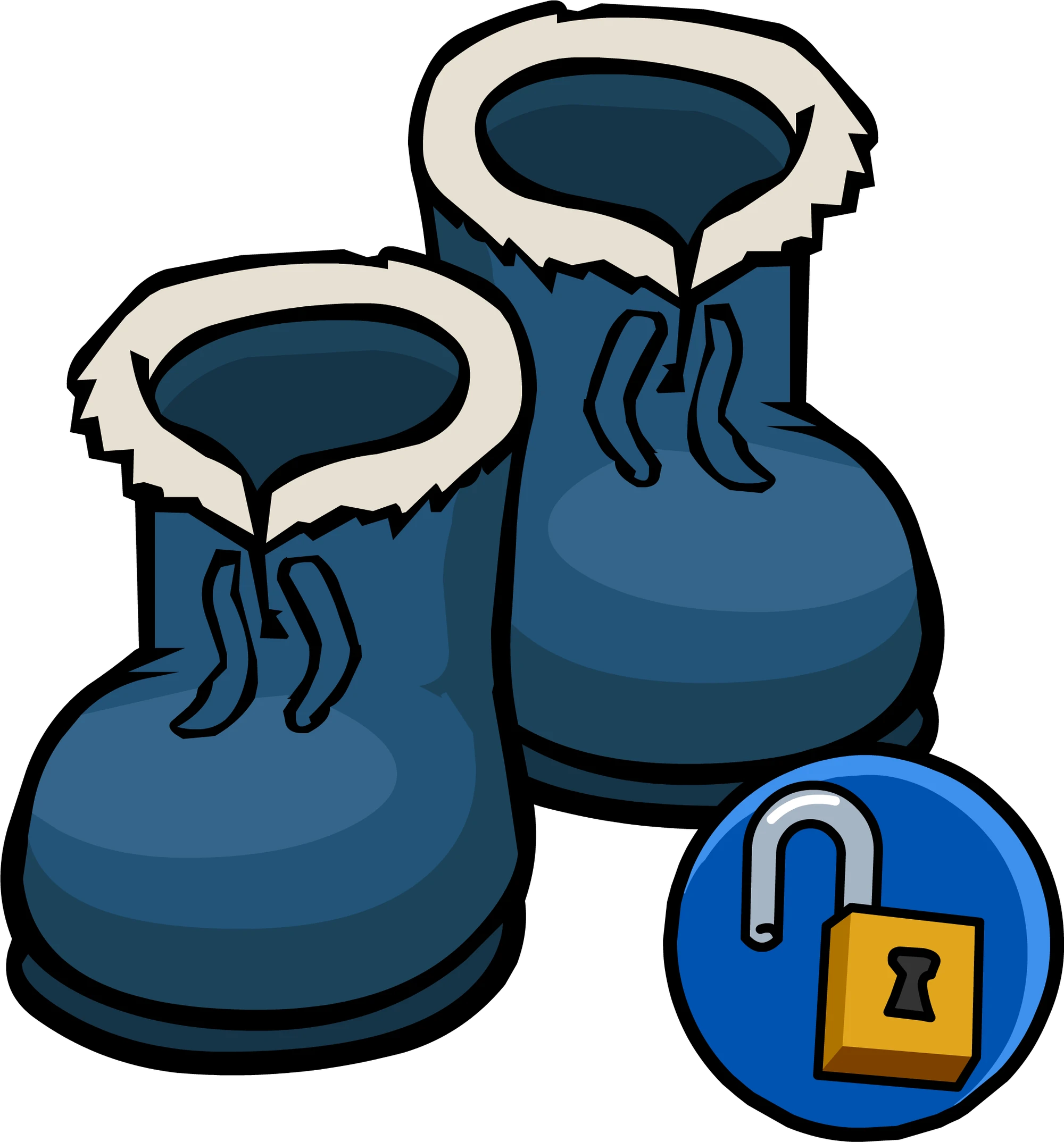 Image - Blue Winter Boots unlockable icon.png | Club Penguin Wiki | FANDOM powered by Wikia