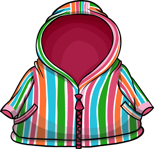 File:Pink Striped Raincoat.png