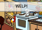 A pookie in a oven