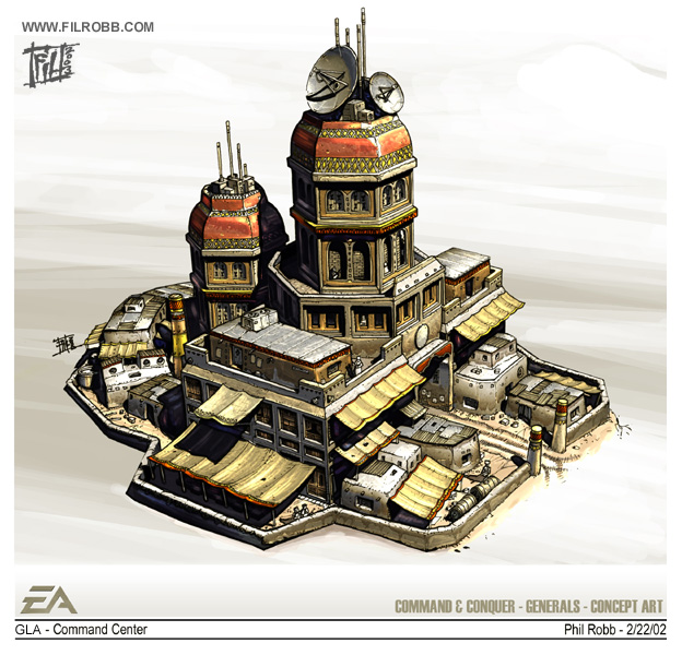 Image - GLA Command Center concept art.jpg | Command and Conquer Wiki ...