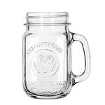 Glassware mason jar mug