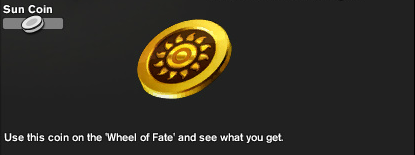 Inventory Sun Coin