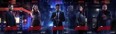 NETFLIX DAREDEVIL 5 CHARACTERS