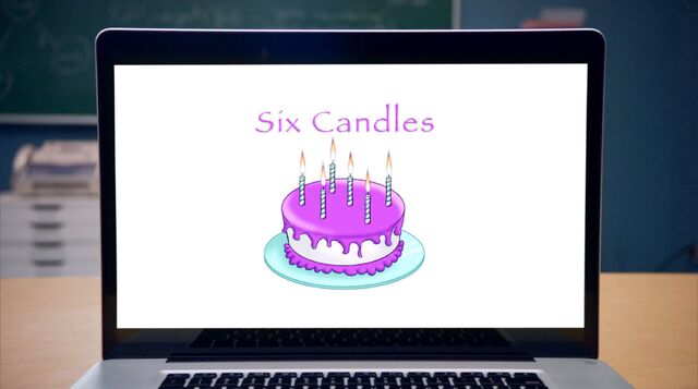 File:Six Candles.jpg