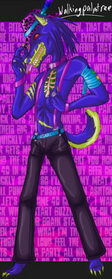 Toxic Jackal by Walkingpalmtree
