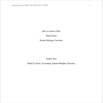 Should my personal statement have a title