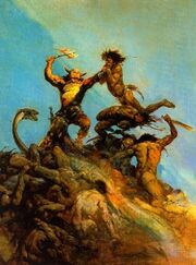 Frazetta warrior