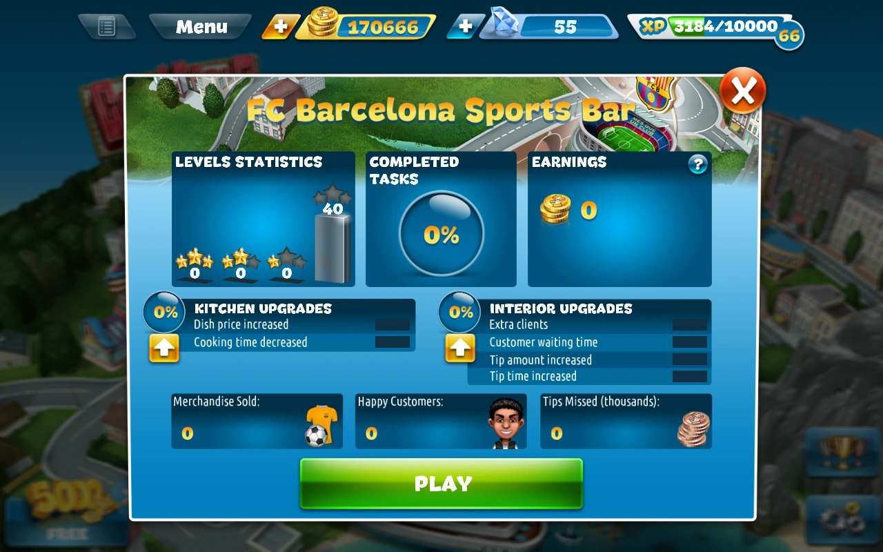 Sports Bar | Cooking Fever Wiki | Fandom powered by Wikia