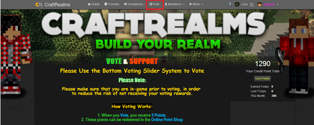Voting Page