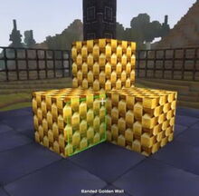 Creativerse Banded Golden Wall2010