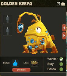 Creativerse golden Keepa pet99