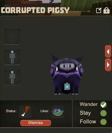 Creativerse Corrupted Pigsy Pet388