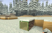 Creativerse Driftwood snow on frozen ocean66