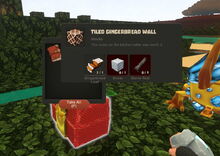 Creativerse Tiled Gingerbread Wall09